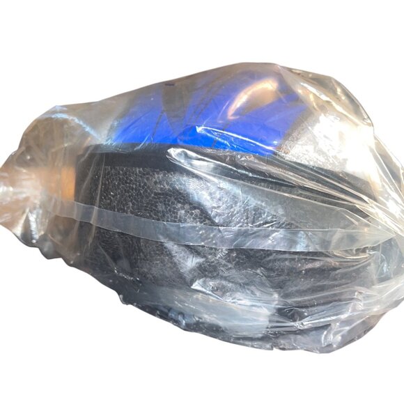 NEW! Helmets R Us Bike Bicycle Helmet Size L Model 09 Blue, White and Black - Picture 2 of 4